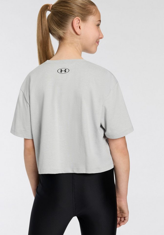 Under Armour® T-Shirt RIVAL Kurzarm, mit Rundhalsausschnitt, aus Baumwolle und Polyester – Bild 2 von 5