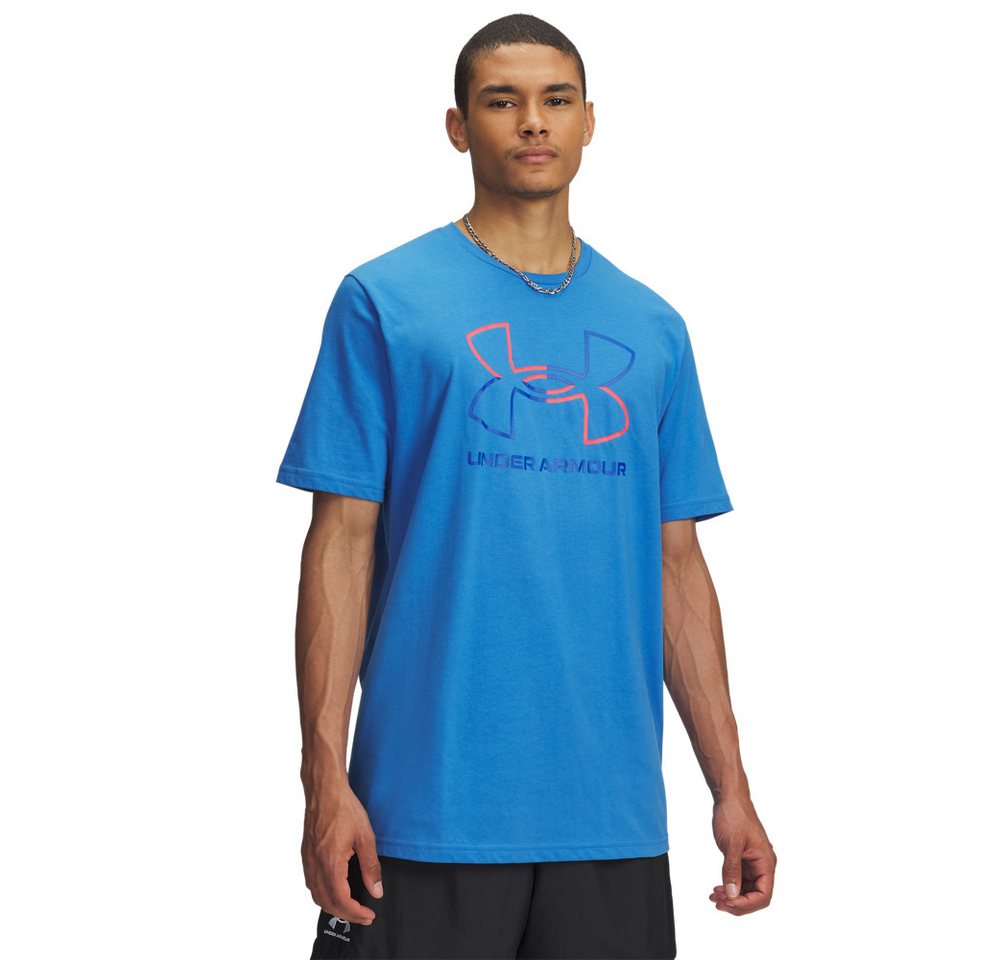 Under Armour® T-Shirt UA GL FOUNDATION UPDATE SS mit eingefasster Kante am Rundhalsausschnitt, pflegeleicht – Bild 2 von 4
