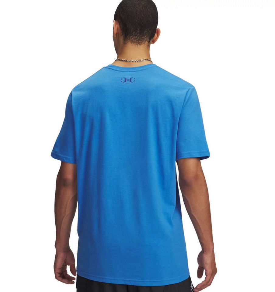 Under Armour® T-Shirt UA GL FOUNDATION UPDATE SS mit eingefasster Kante am Rundhalsausschnitt, pflegeleicht – Bild 3 von 4