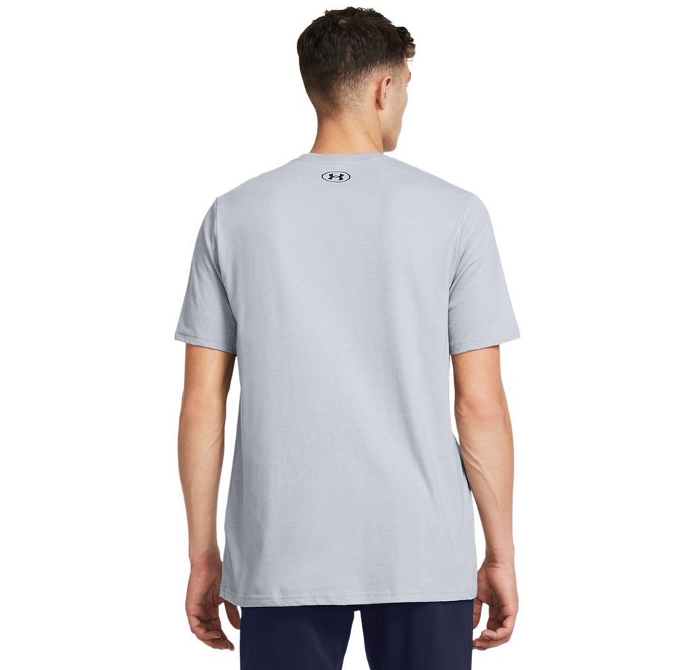 Under Armour® T-Shirt UA GL FOUNDATION UPDATE SS mit eingefasster Kante am Rundhalsausschnitt, pflegeleicht – Bild 3 von 5