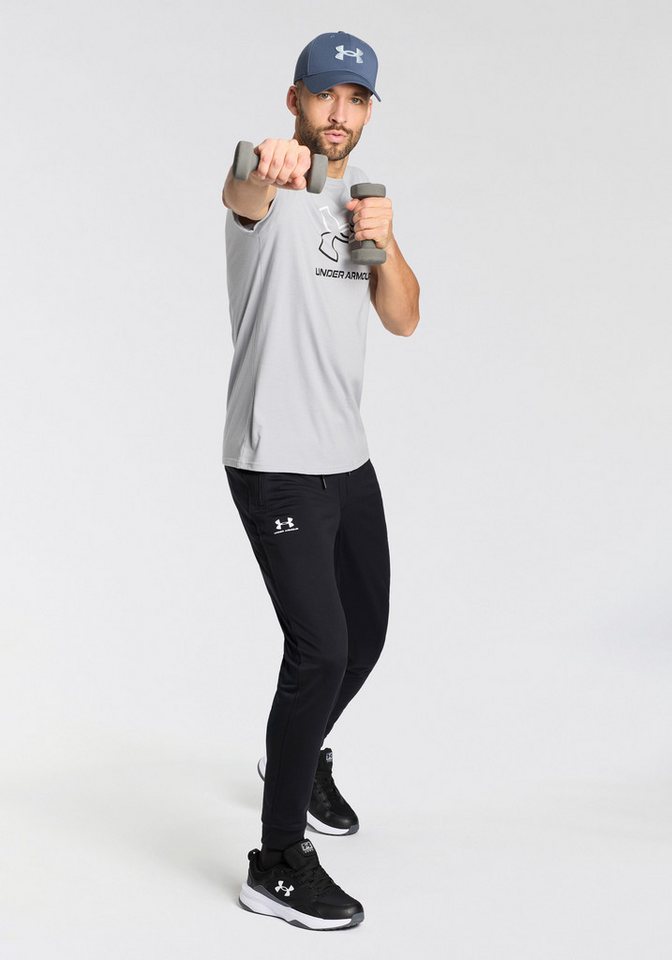 Under Armour® T-Shirt UA GL FOUNDATION UPDATE SS mit eingefasster Kante am Rundhalsausschnitt, pflegeleicht – Bild 4 von 5
