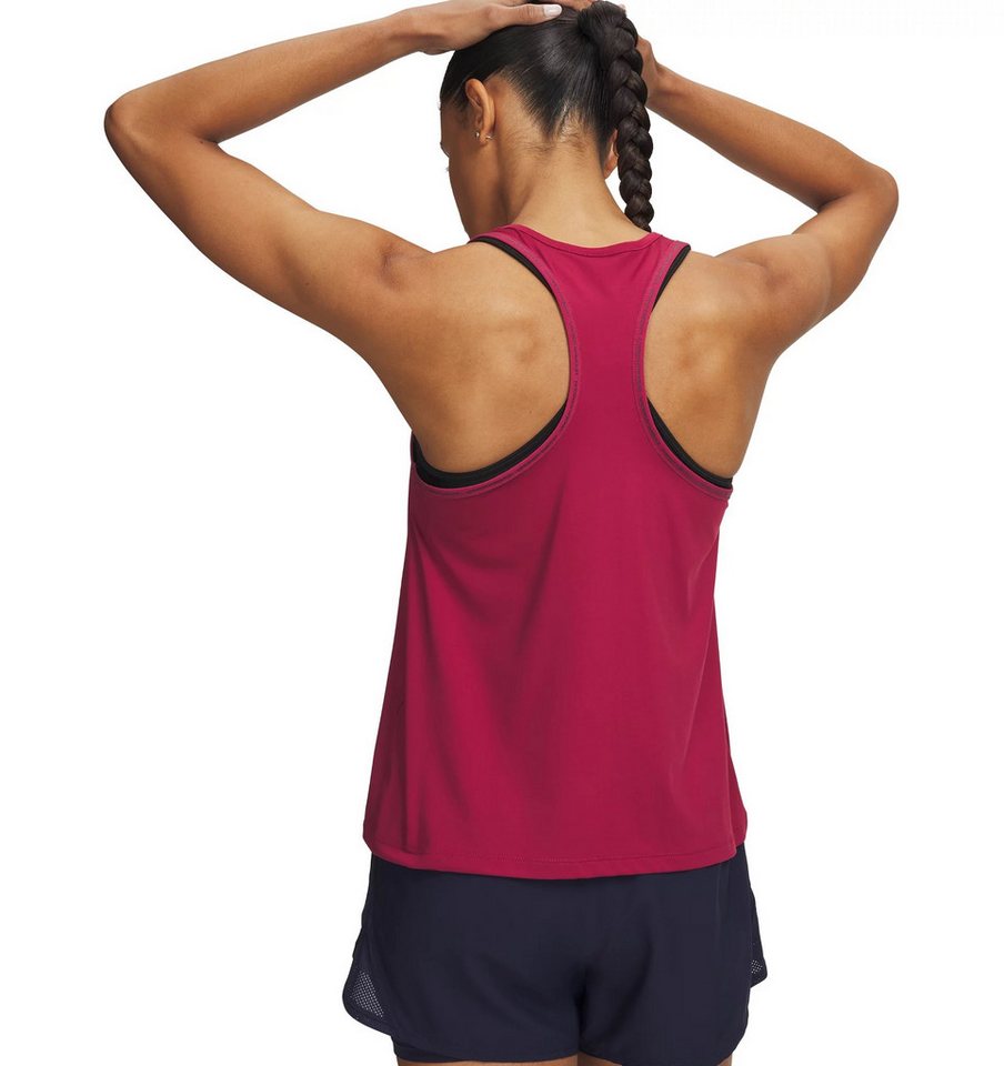 Under Armour® Tanktop TECH KNOCKOUT TANK ärmelloses Design, mit Rundhalsausschnitt, aus Polyester und Elasthan – Bild 2 von 3
