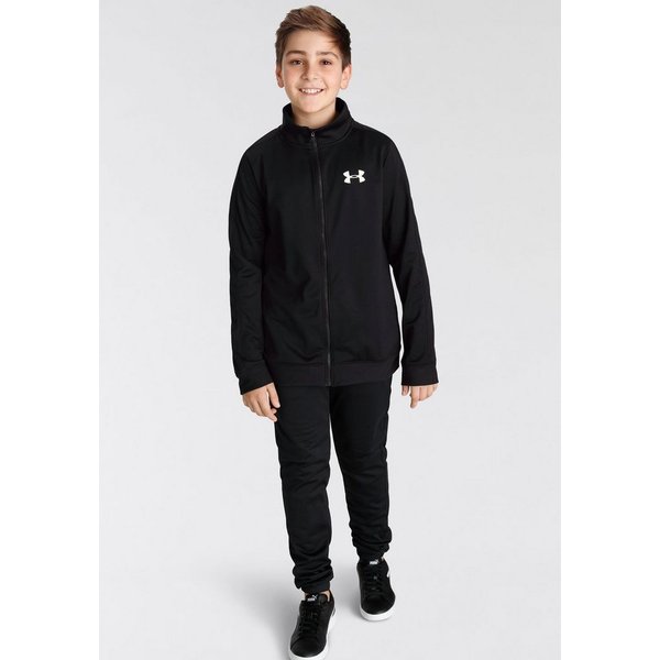 Under Armour® Trainingsanzug UA Rival Knit Track Suit, weiches, innen angerautes Material, schnell trocknendes Polyester
