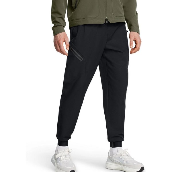 Under Armour® Trainingshose UA UNSTOPPABLE WOVEN JOGGER sportlicher Stil, leichtes Material, wasserabweisendes Gewebe