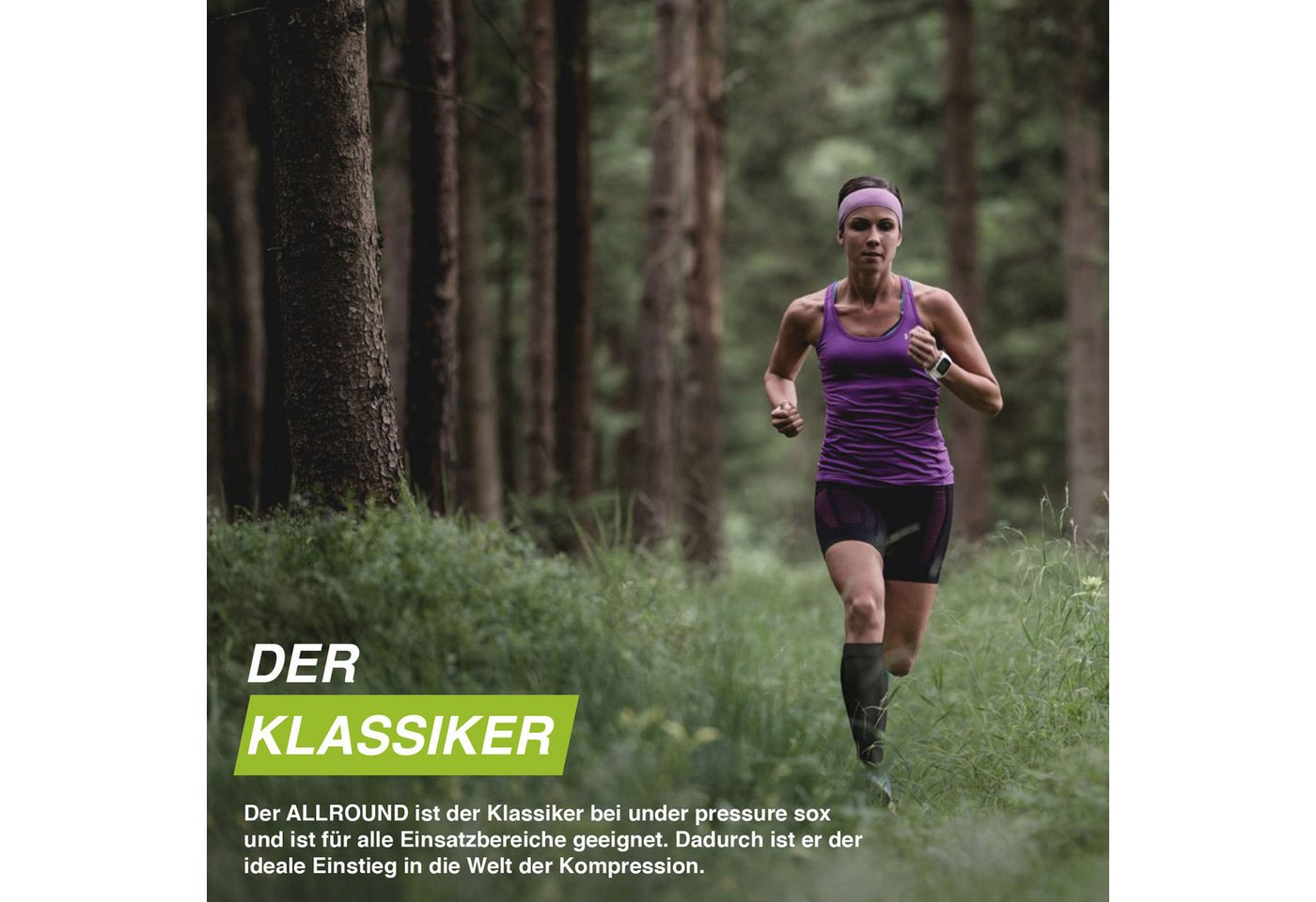 under pressure Kompressionsstrümpfe Allround, Sport-Kompressionsstrumpf – Bild 2 von 2