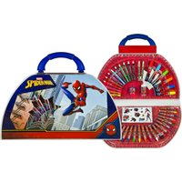 UNDERCOVER Malkoffer, 51-teilig, 5-fach sortiert (Spiderman)