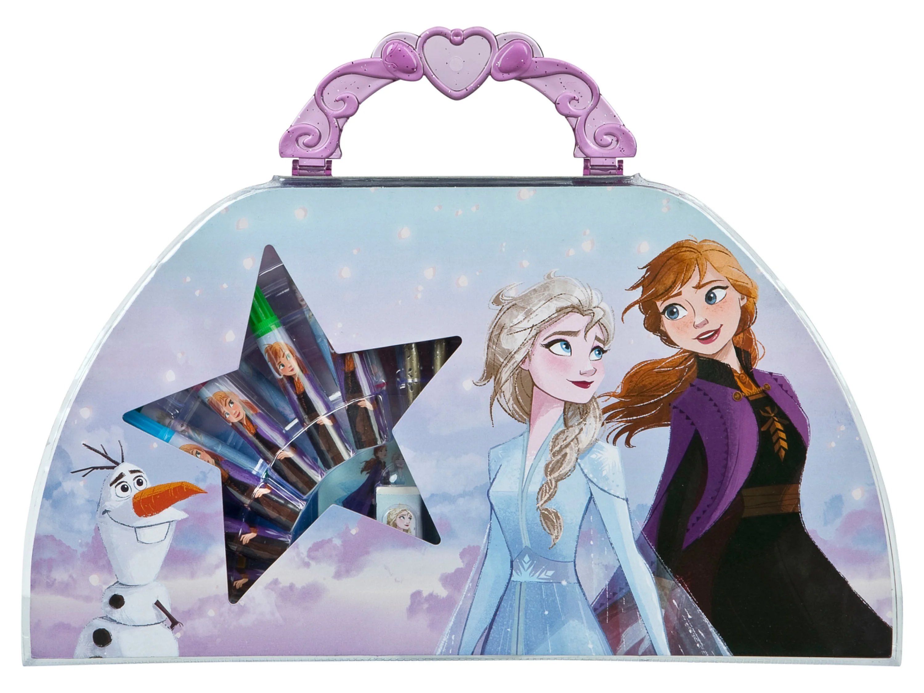 UNDERCOVER Malkoffer, 51-teilig, 5-fach sortiert (Frozen) – Bild 3 von 4