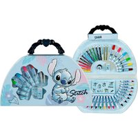 UNDERCOVER Malkoffer, 51-teilig, 5-fach sortiert (Stitch)