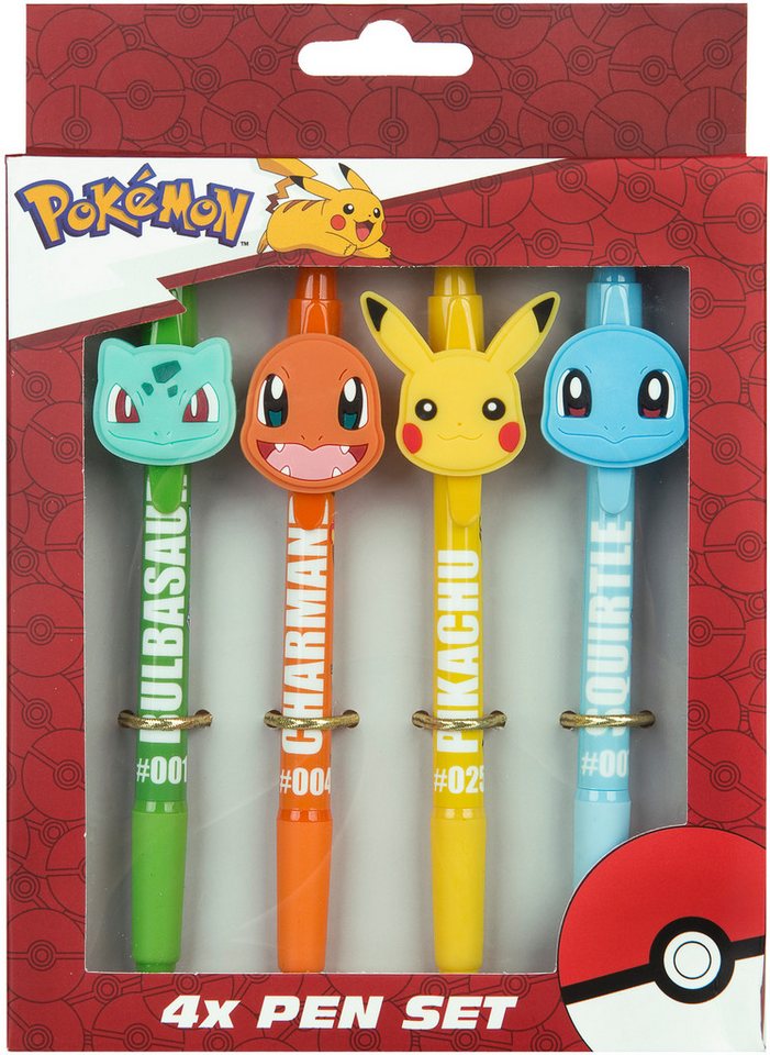 UNDERCOVER Notizbuch Pokémon, inkl. 4 Kugelschreiber sowie Schreib- und Bastelutensilien – Bild 3 von 5