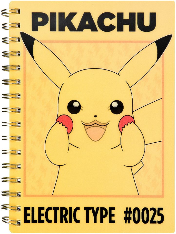 UNDERCOVER Notizbuch Pokémon, inkl. 4 Kugelschreiber sowie Schreib- und Bastelutensilien – Bild 5 von 5