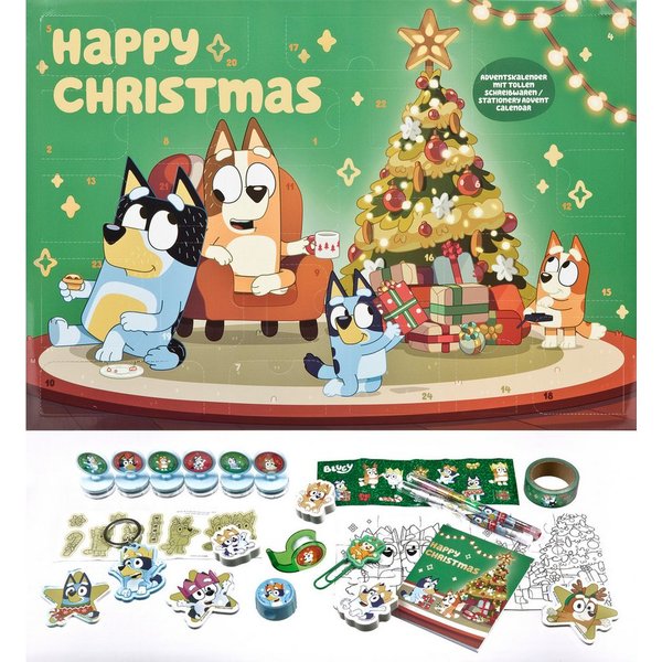 UNDERCOVER Spielzeug-Adventskalender Bluey 2026