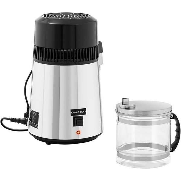 Uniprodo Wasserfilter Destilliergerät Wasser Wasserdestilliergerät Wasserdestillierer 4 L
