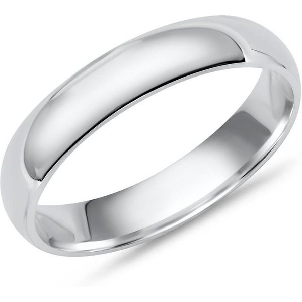 Unique Fingerring Hochglanzpolierter 925 Silberring 4mm - Größe wählbar R8538
