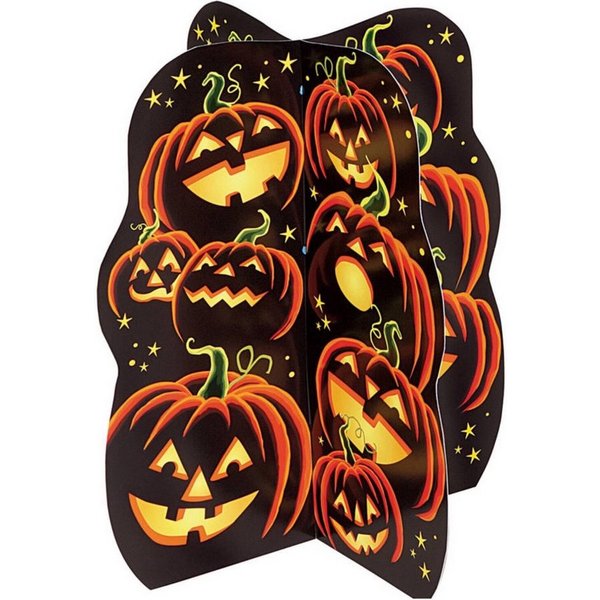 Unique Industries Inc. Dekoobjekt Tischaufsteller Pumpkin Grin Halloween Deko