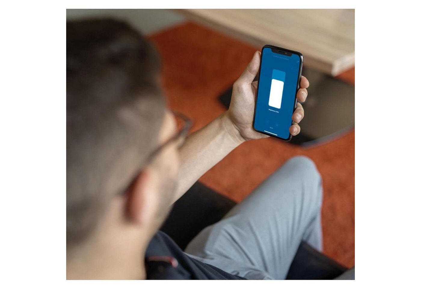 UNITEC WLAN-Steuerungsmodul WLAN Smart Schalter Set mit Modul WiFi Weiß, für Innen, Set, 1x WLAN Schalter mit Modul, Lichtschalter Schaltmodul Dose für Alexa He – Bild 4 von 5