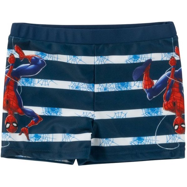 United Labels® Badehose Marvel - Spiderman, geringelt