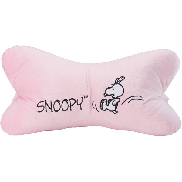 United Labels® Dekokissen Peanuts Snoopy Leseknochen Nackenkissen Lesekissen Kissen 40x20cm