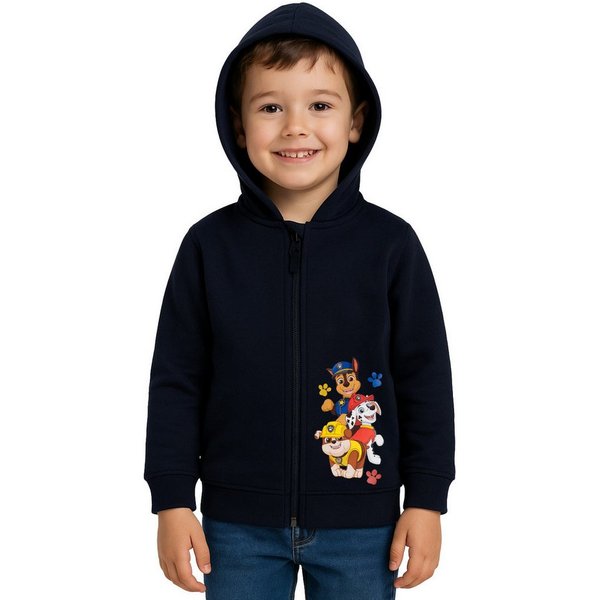 United Labels® Sweatjacke Paw Patrol - Chase, Marshall & Rubble