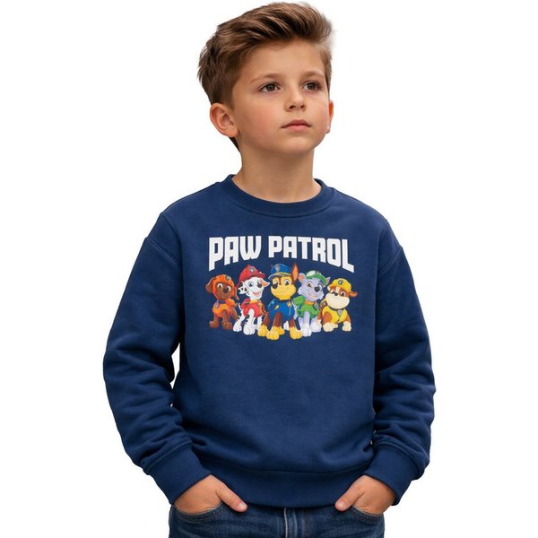 United Labels® Sweatshirt Paw Patrol Sweatshirt Crew Pullover Oberteil Langarm