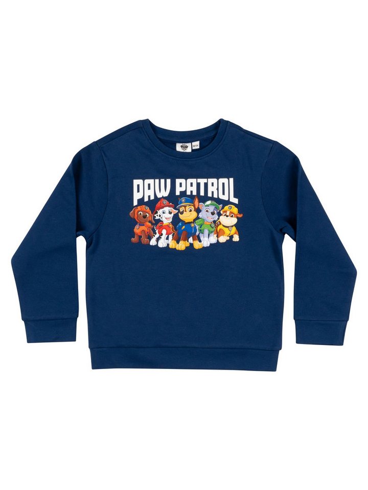 United Labels® Sweatshirt Paw Patrol Sweatshirt Crew Pullover Oberteil Langarm – Bild 2 von 5