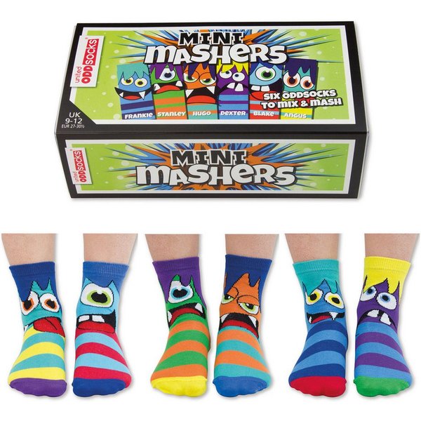 United Oddsocks Freizeitsocken Oddsocks Mini Mashers Socken im 6er Set