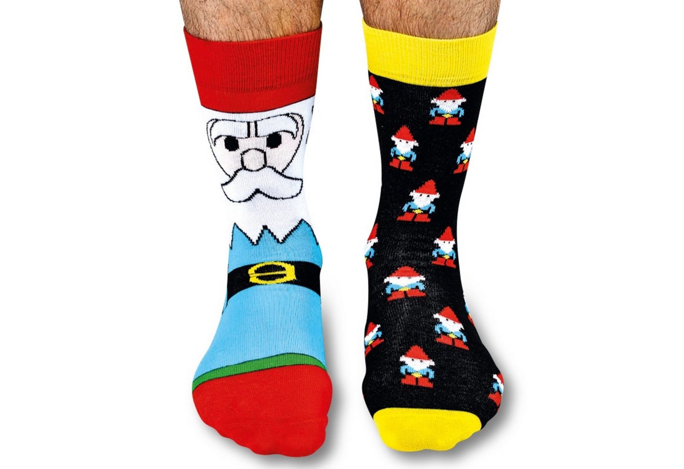 United Oddsocks Freizeitsocken Verrückte Socken Oddsocks Fork It für Männer im 6er Set – Bild 2 von 5
