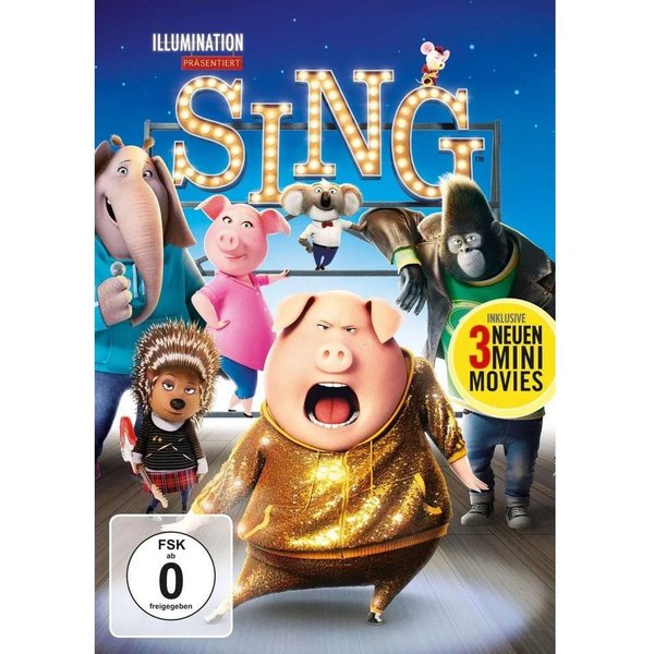 Universal Pictures DVD Sing
