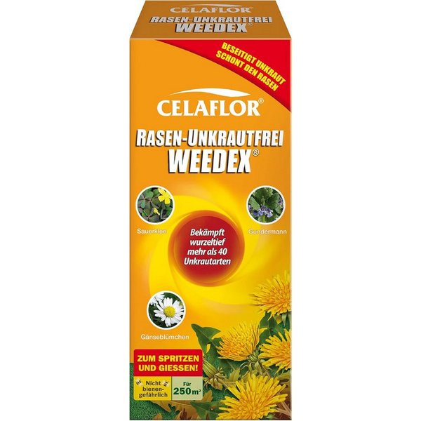 Celaflor Unkrautbekämpfungsmittel Celaflor Rasen Unkrautfrei Weedex 250 ml