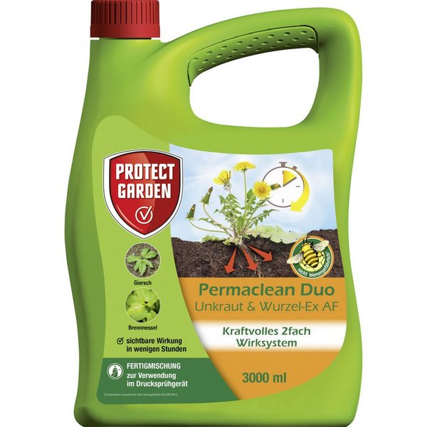PROTECT Unkrautbekämpfungsmittel Protect Garden Permaclean Duo Unkraut & Wurzel-Ex