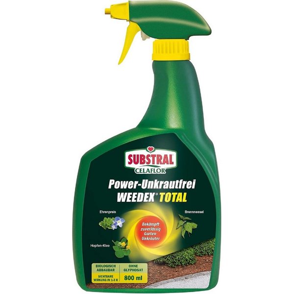 Substral Celaflor Unkrautbekämpfungsmittel Substral Celaflor Power Unkrautfrei Weedex Tota 800ml Sprühflasche