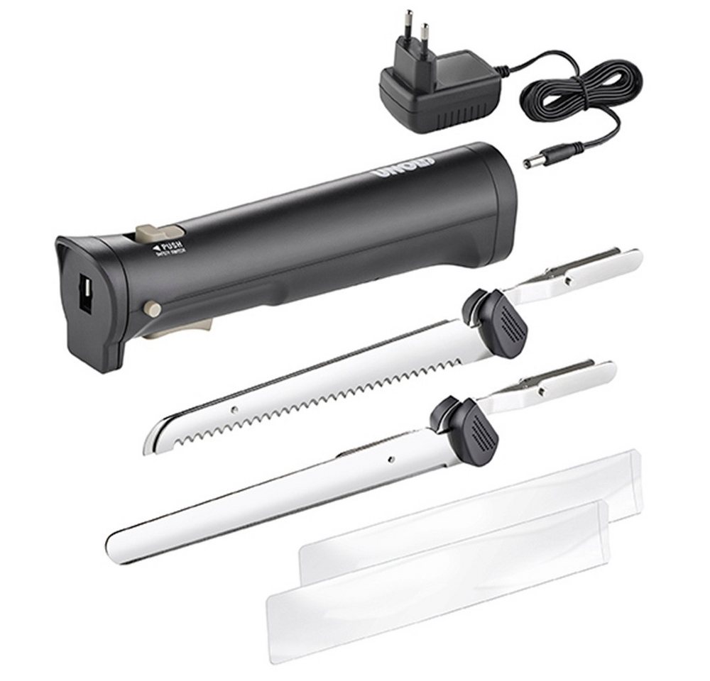 Unold Akku-Elektromesser Cordless, 9 W, Kabellos, 1 gezahntes Messer, 1 glattes Messer – Bild 2 von 5
