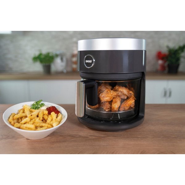 Unold Heißluftfritteuse GLAS 58695, 1200 W