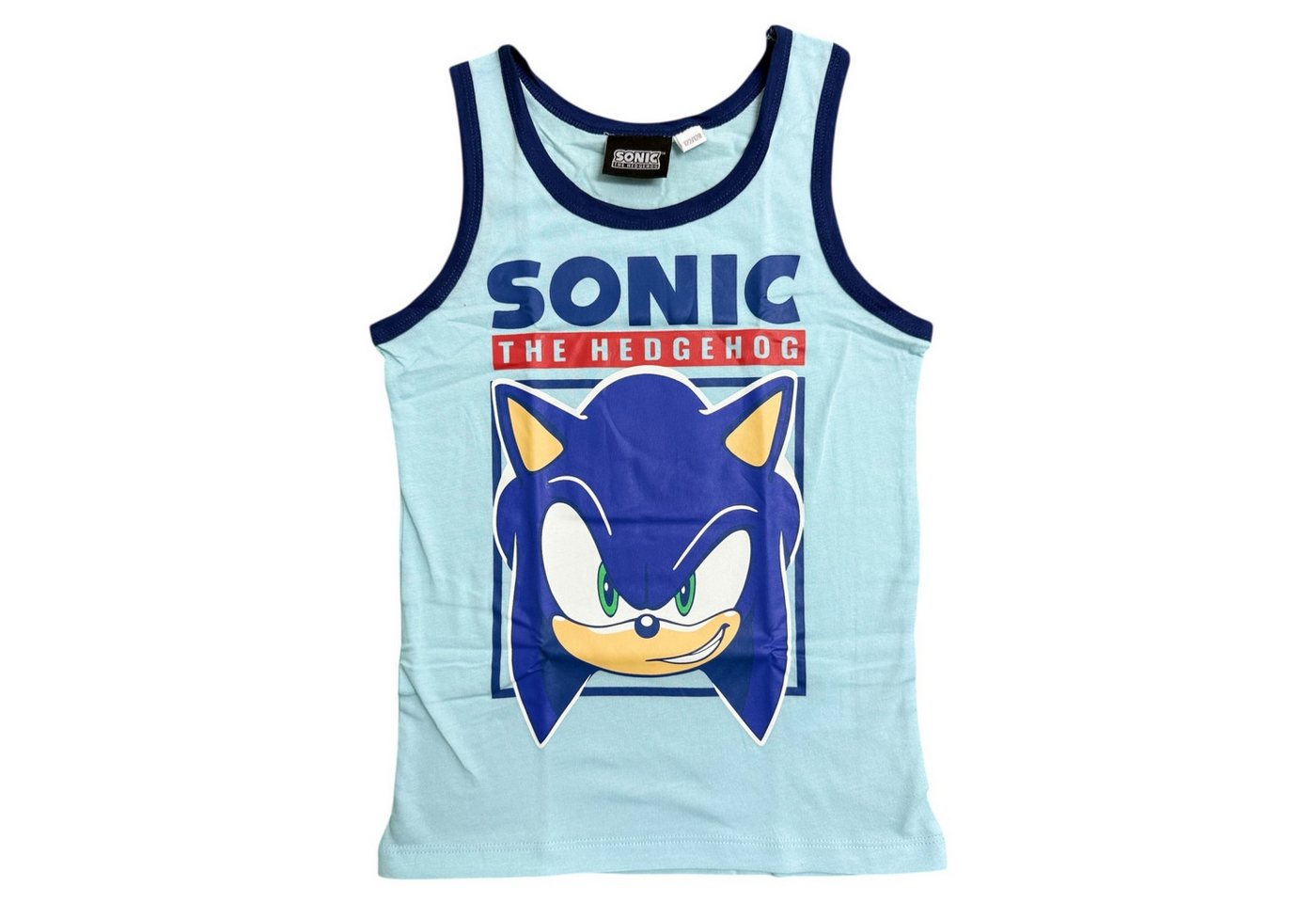 Sonic Unterhemd SONIC- 2er Pack Kinder Lizenz Unterwäsche Unterhemd Tanktop 122/128 – Bild 4 von 5