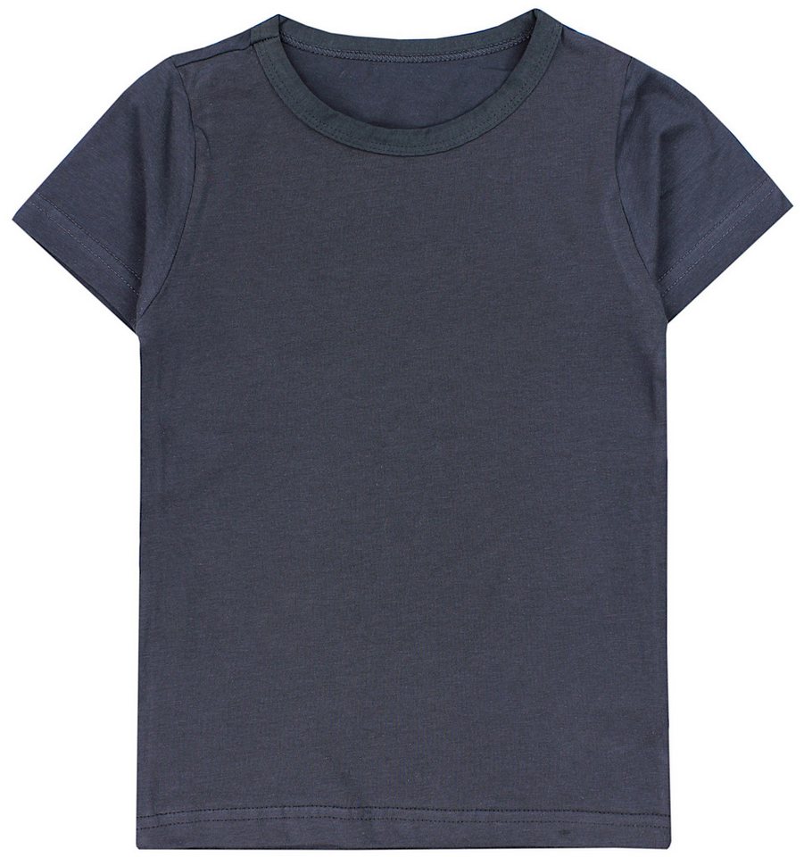 TupTam Unterhemd TupTam Kinder Jungen Unterhemd Basic T-Shirts Kurzarm 5er Pack – Bild 3 von 5