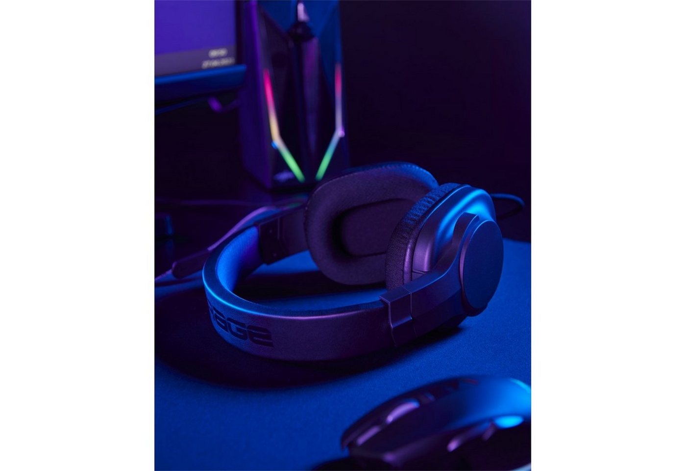 uRage SoundZ 100 V2, Schwarz Gaming-Headset (Lautstärkeregler) – Bild 4 von 5