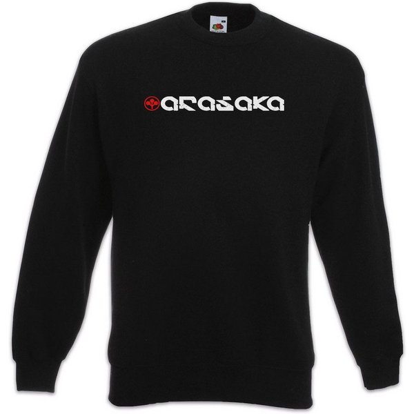 Urban Backwoods Sweatshirt Arasaka Sweatshirt Cyber Japan Corporation Logo Punk 2077 (1-tlg) Megacorporation Saburo Yorinobu Arasaka