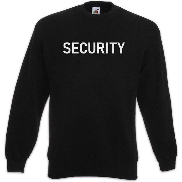 Urban Backwoods Sweatshirt Security Sweatshirt Kostüm Sicherheit Fasching Karneval (1-tlg) Verkleidung Fastnacht Fassenacht Faschings-Shirt Helau