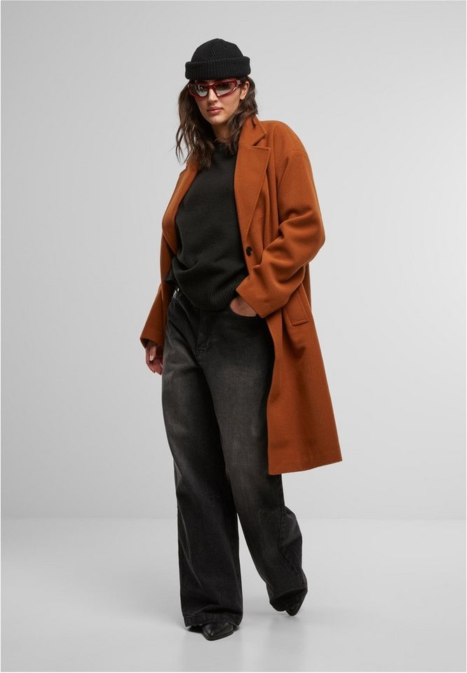 URBAN CLASSICS Kurzjacke Ladies Oversized Long Coat – Bild 3 von 5