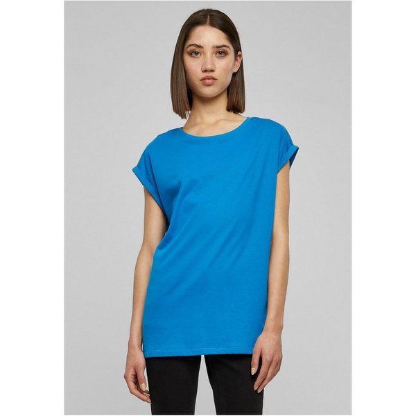 URBAN CLASSICS Rundhalsshirt Ladies Extended Shoulder Tee Damen T-Shirt