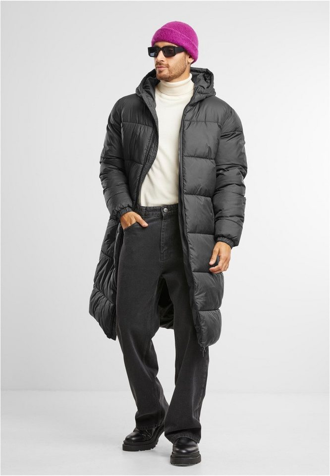 URBAN CLASSICS Steppjacke Mens Long Puffer Coat – Bild 3 von 5