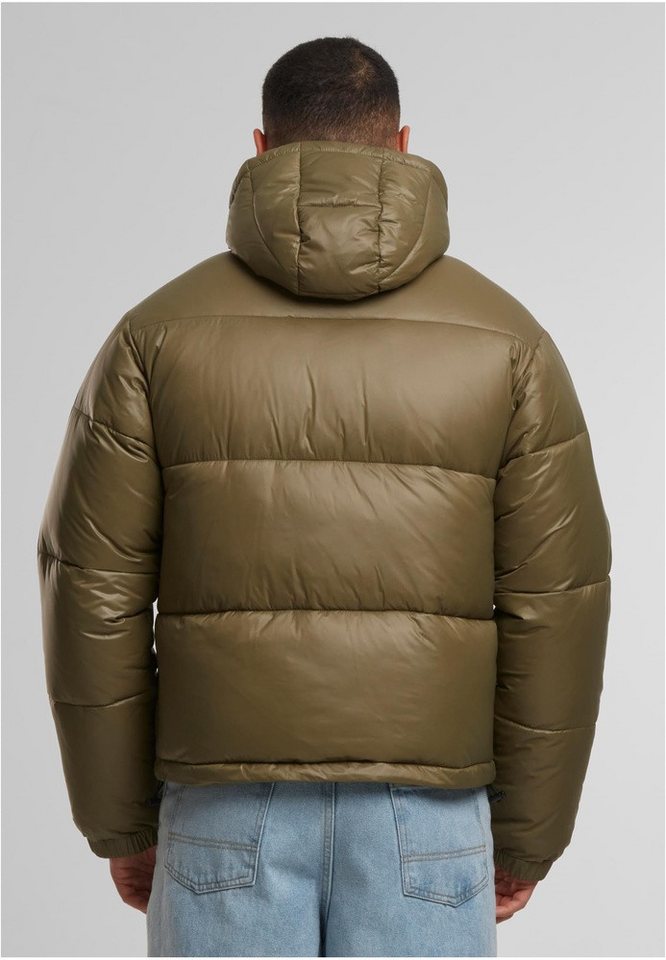 URBAN CLASSICS Steppjacke Shiny Puffer Jacket With Hood – Bild 2 von 5