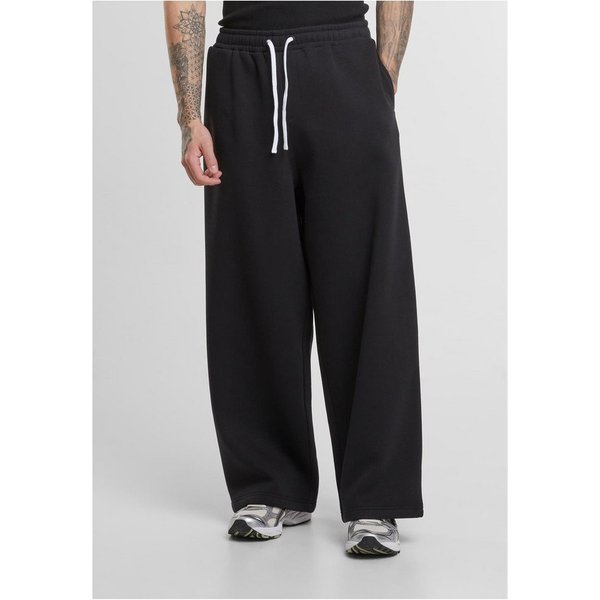 URBAN CLASSICS Trainingshose Fluffy Wide Leg Trackpants