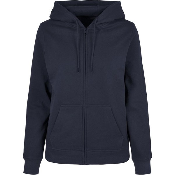 urbandreamz Kapuzenpullover Damen Pullover Zip Hoody Basic Sweatshirt Sweater Regular