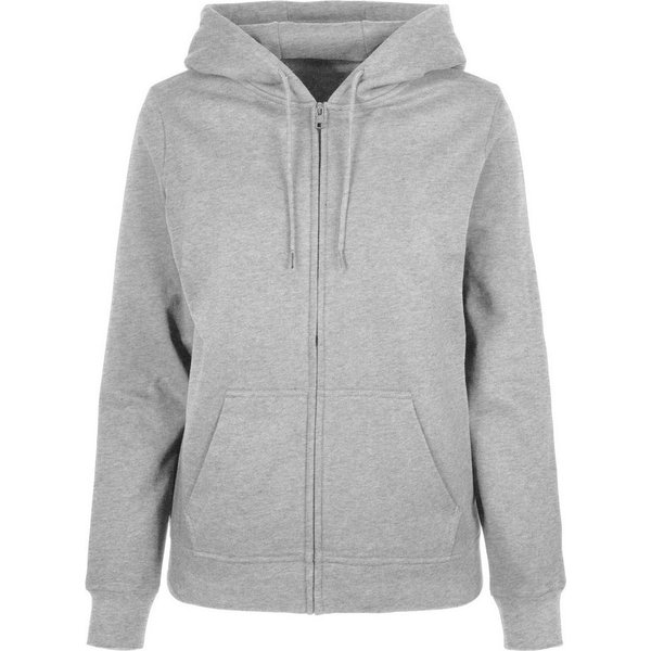 urbandreamz Kapuzenpullover Damen Pullover Zip Hoody Basic Sweatshirt Sweater Regular