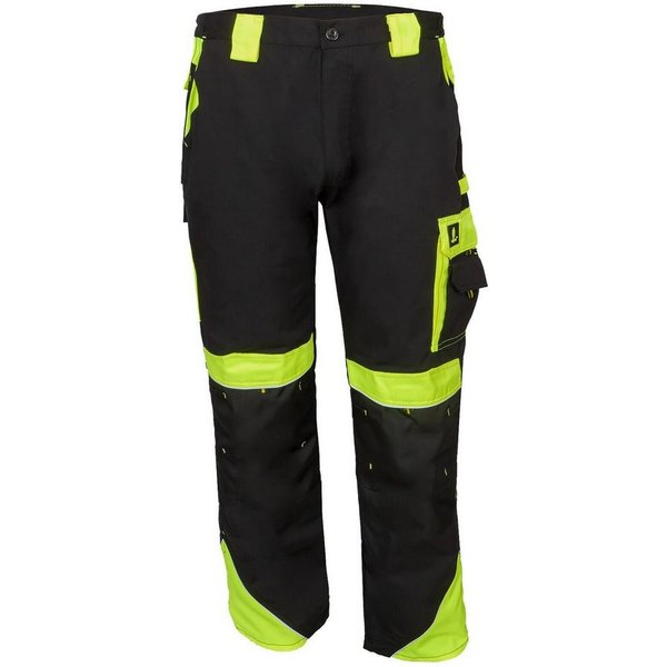 Urgent Arbeitshose Arbeitshose Berufshose Bauarbeiter-Hose Bundhose Warnhose Gelb Cargo
