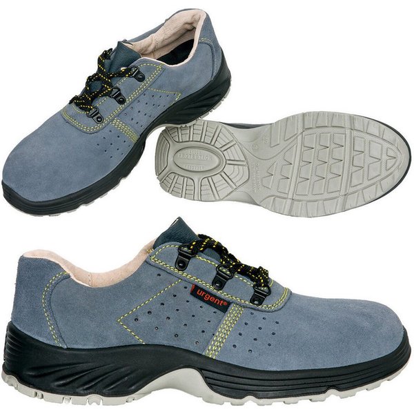 Urgent Arbeitsschuhe Berufsschuhe Schutzschuhe ohne Stahlkappe OB 36-47 Leder Arbeitsschuh