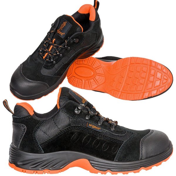 Urgent Arbeitsschuhe Sicherheitsschuhe Schutzschuhe Stahlkappe Leder Schutz Arbeitsschuh