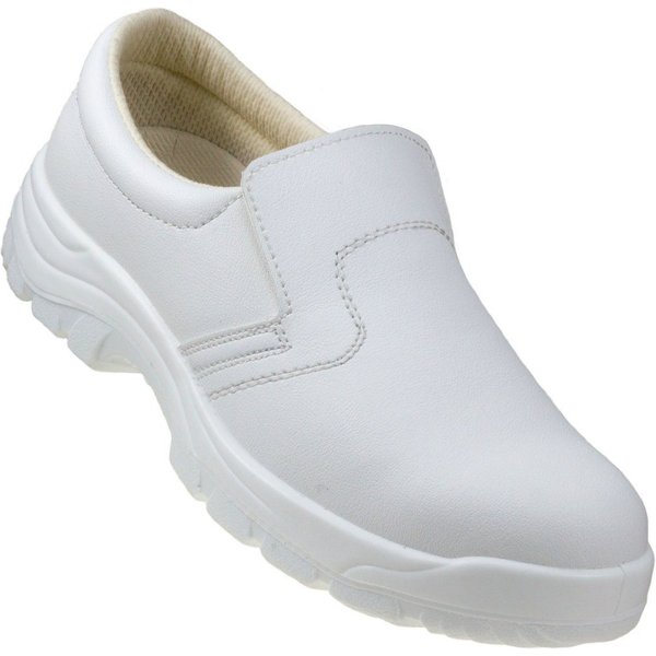 Urgent Sicherheitsschuhe Arbeitsschuhe Küchenschuhe Zehenschutz WEISS Arbeitsschuh
