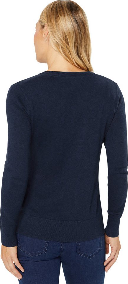 US Polo Assn. Rundhalspullover Perfekte Passform mit Bündchen-Abschluss – Bild 4 von 5