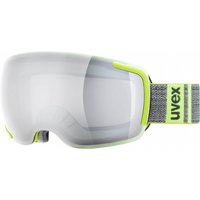 uvex Big 40 Litemirror Skibrille (7026 lime mat, litemirror silver clear)